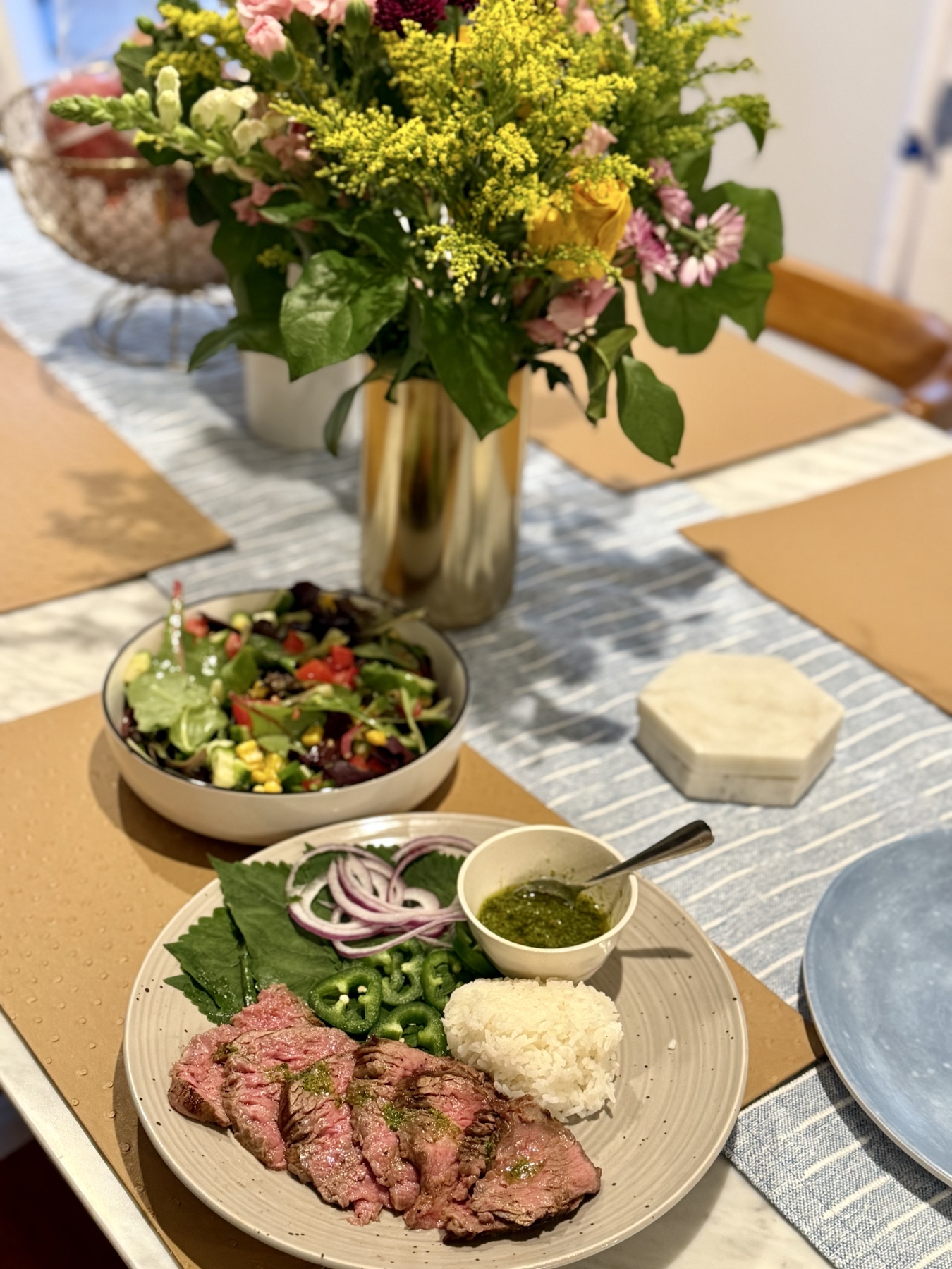 A dish made in Tina’s kitchen