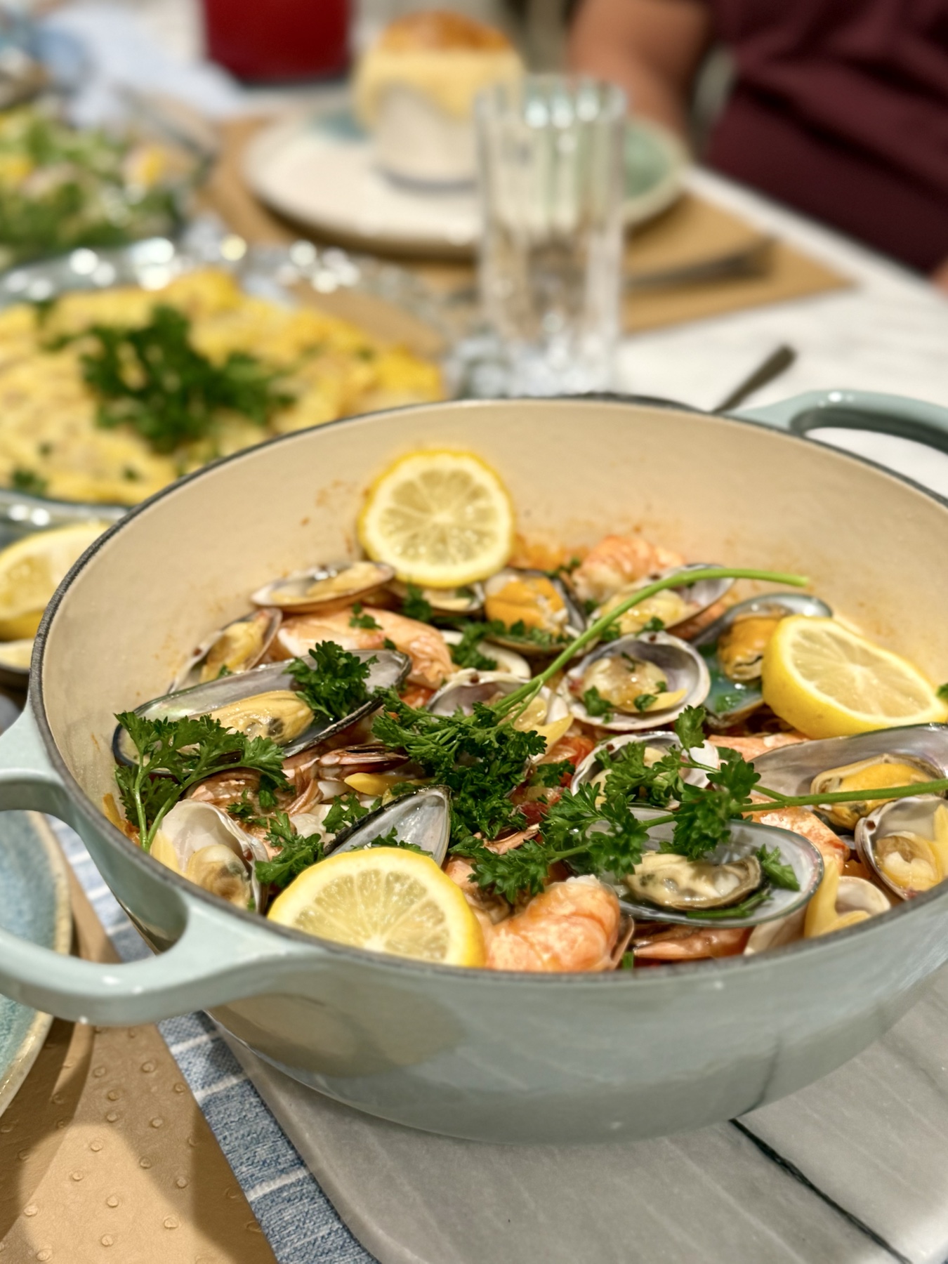 A dish made in Tina’s kitchen