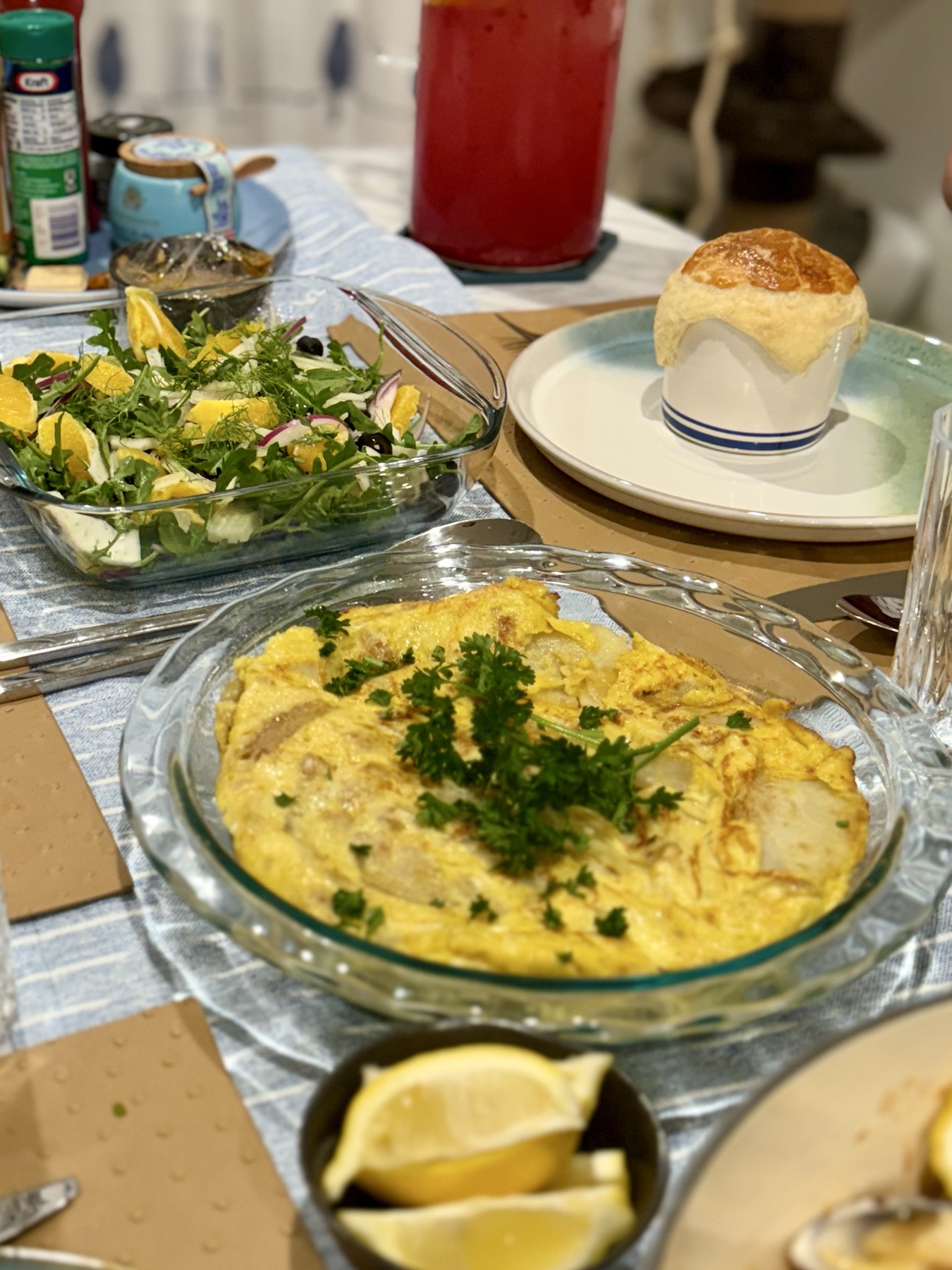 A dish made in Tina’s kitchen
